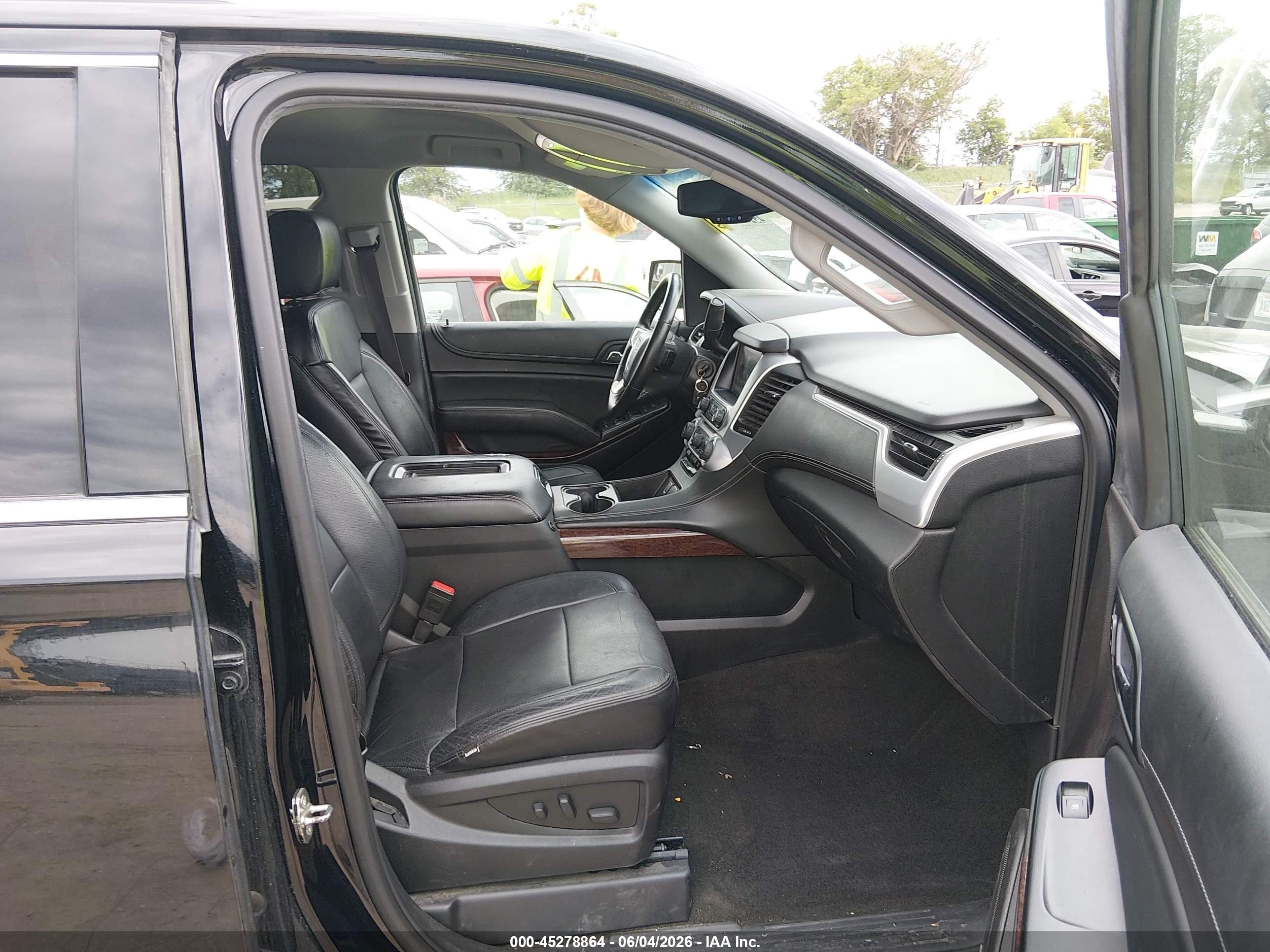 2015 Gmc Yukon Xl 1500 Sle Black vin: 1GKS2GKC0FR696208
