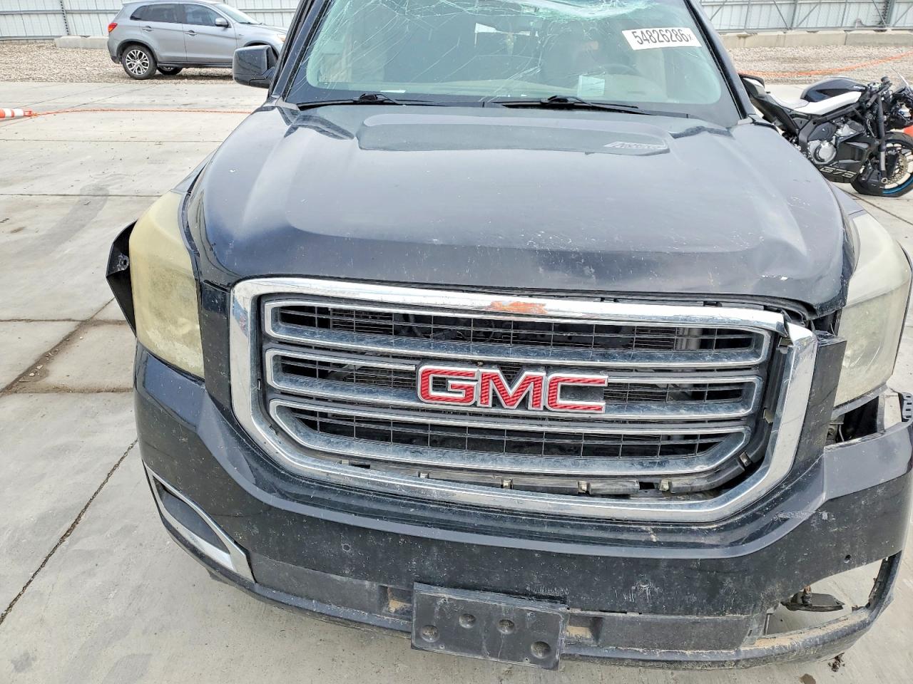 2015 Gmc Yukon Xl K1500 Sle Black vin: 1GKS2GKC1FR146029