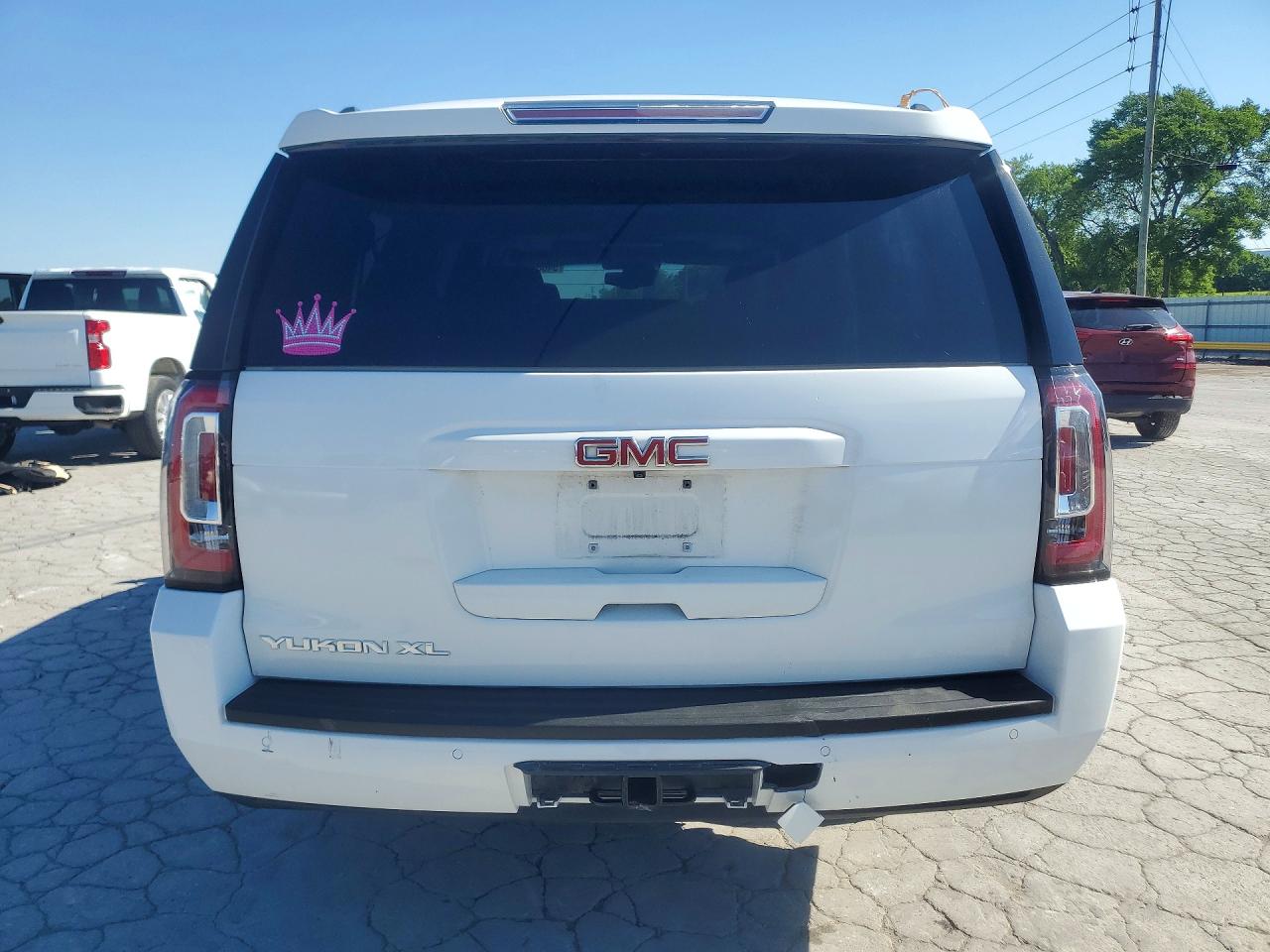 2016 Gmc Yukon Xl Denali White vin: 1GKS2GKC6GR269407