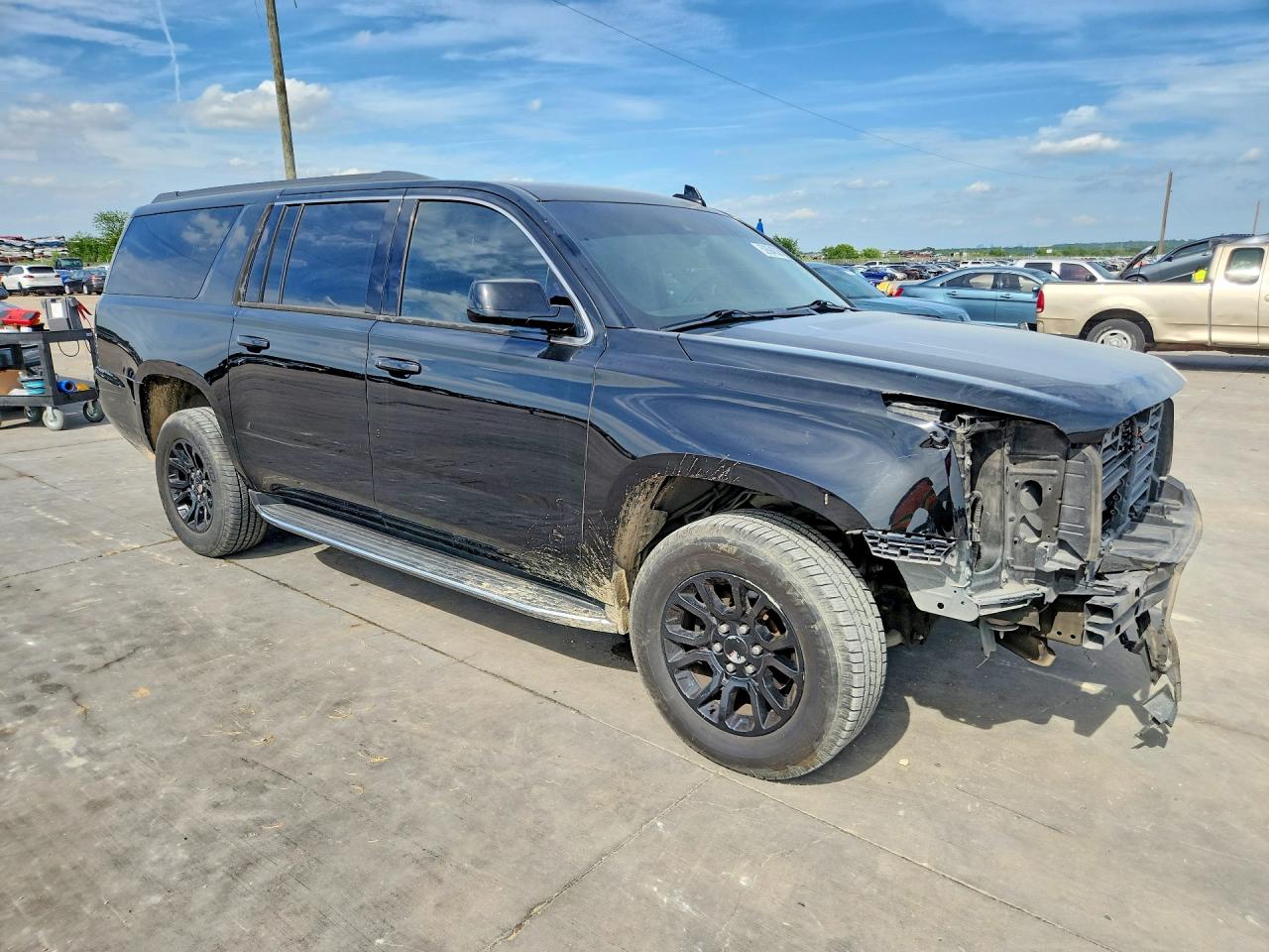 2020 Gmc Yukon Xl K1500 Slt Black vin: 1GKS2GKC7LR270964