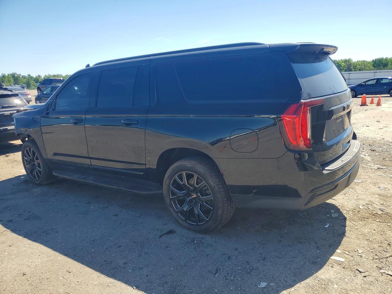 2021 Gmc Yukon Xl K1500 Slt Black vin: 1GKS2GKD3MR470878