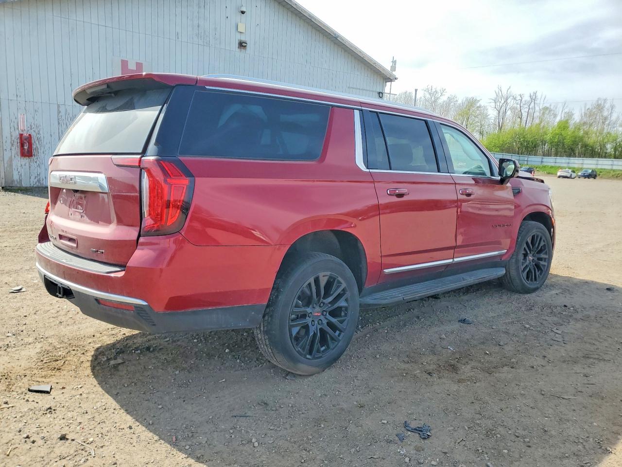 2023 Gmc Yukon Xl K1500 Slt Red vin: 1GKS2GKDXPR176284
