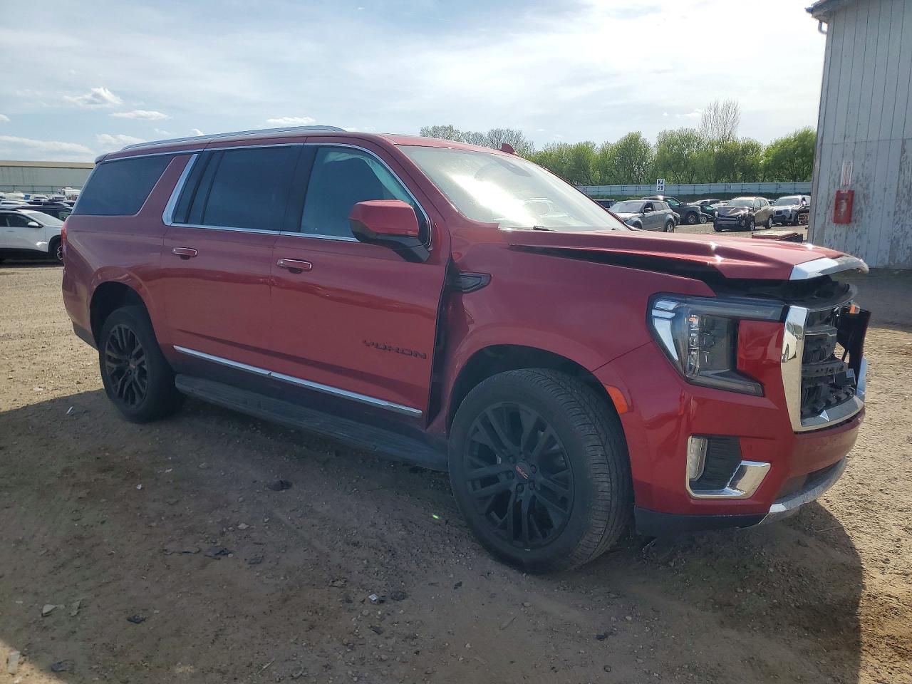 2023 Gmc Yukon Xl K1500 Slt Red vin: 1GKS2GKDXPR176284