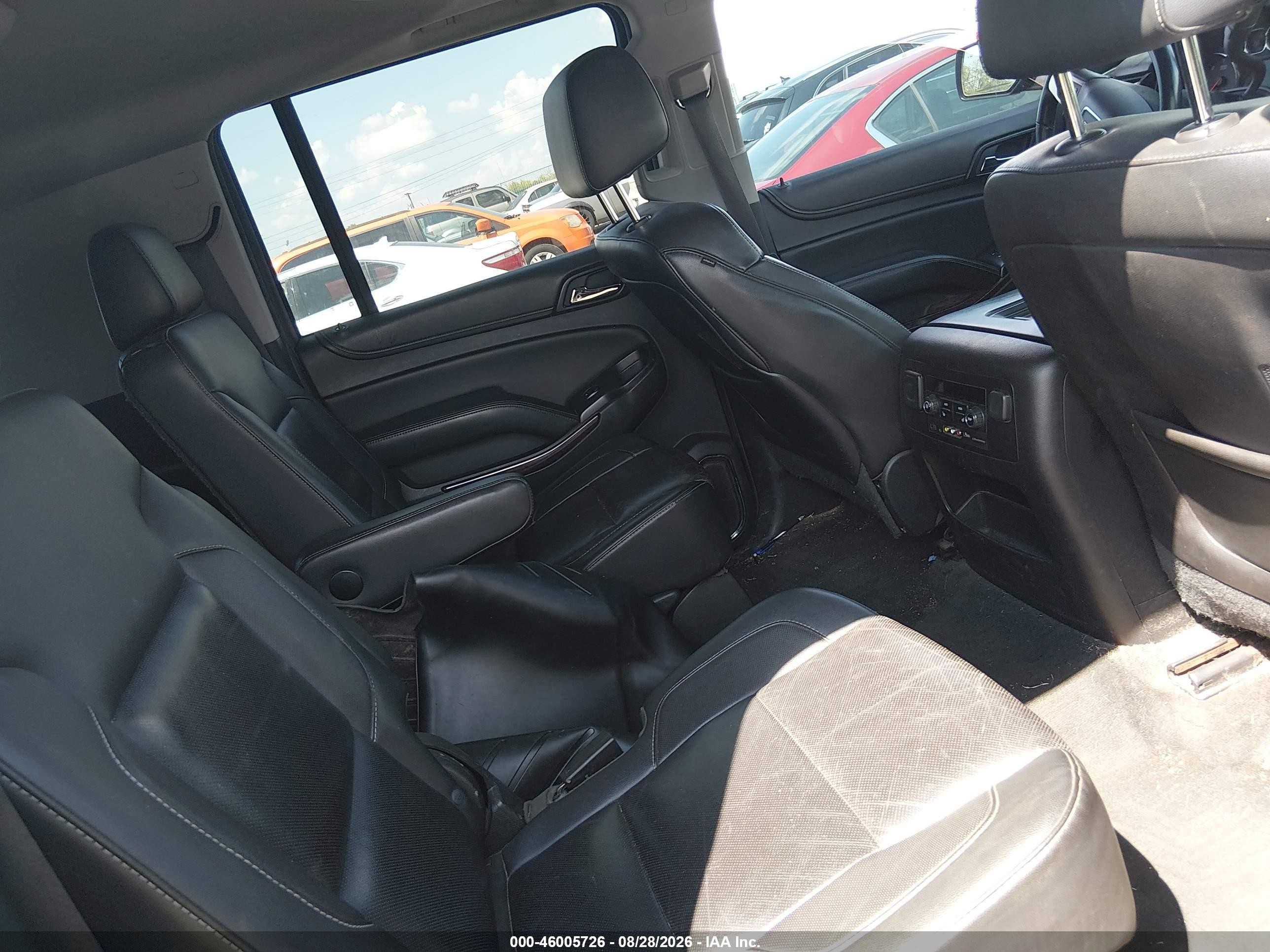 2015 Gmc Yukon Xl K1500 Slt Black vin: 1GKS2HKC1FR124294