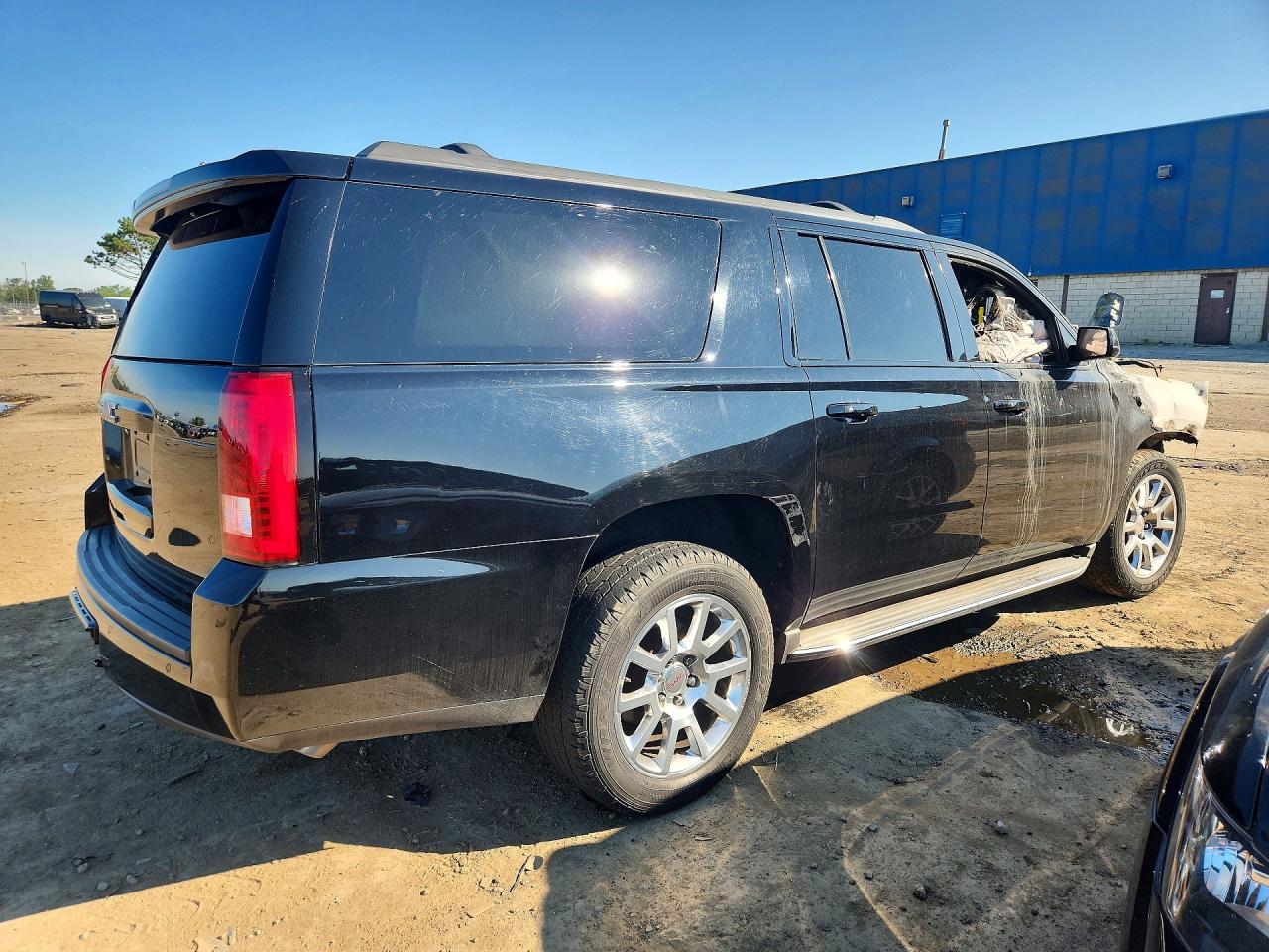2015 Gmc Yukon Xl K1500 Slt Black vin: 1GKS2HKC3FR240127