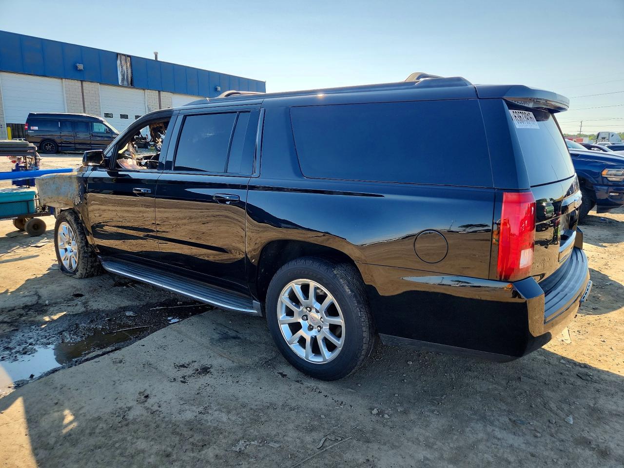 2015 Gmc Yukon Xl K1500 Slt Black vin: 1GKS2HKC3FR240127