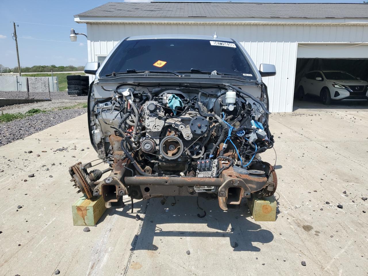 2015 Gmc Yukon Xl K1500 Slt Silver vin: 1GKS2HKC4FR611389 Damage: Front Bumper/Cover, Missing, Replacement Required
