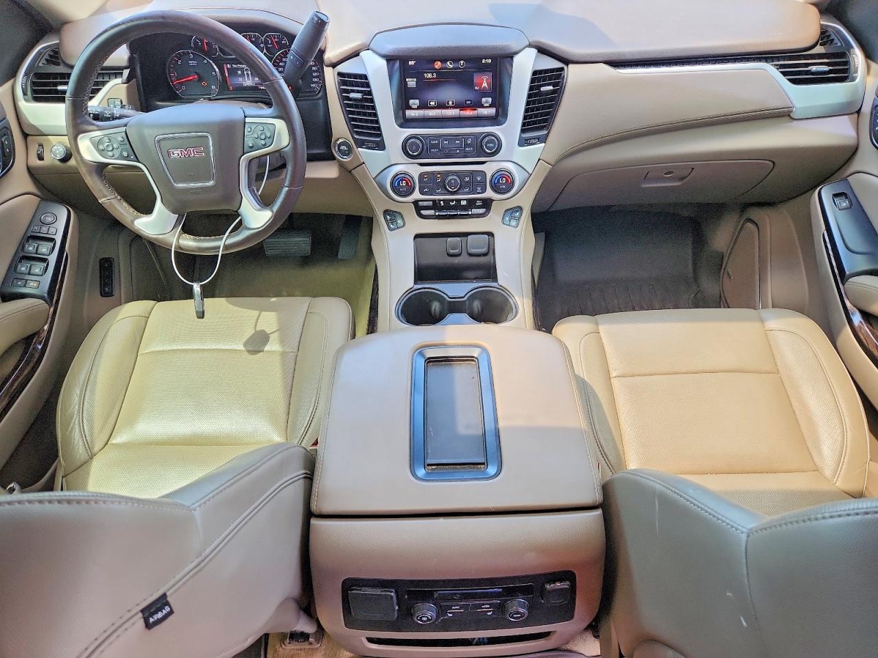 2015 Gmc Yukon Xl K1500 Slt White vin: 1GKS2HKC5FR161591