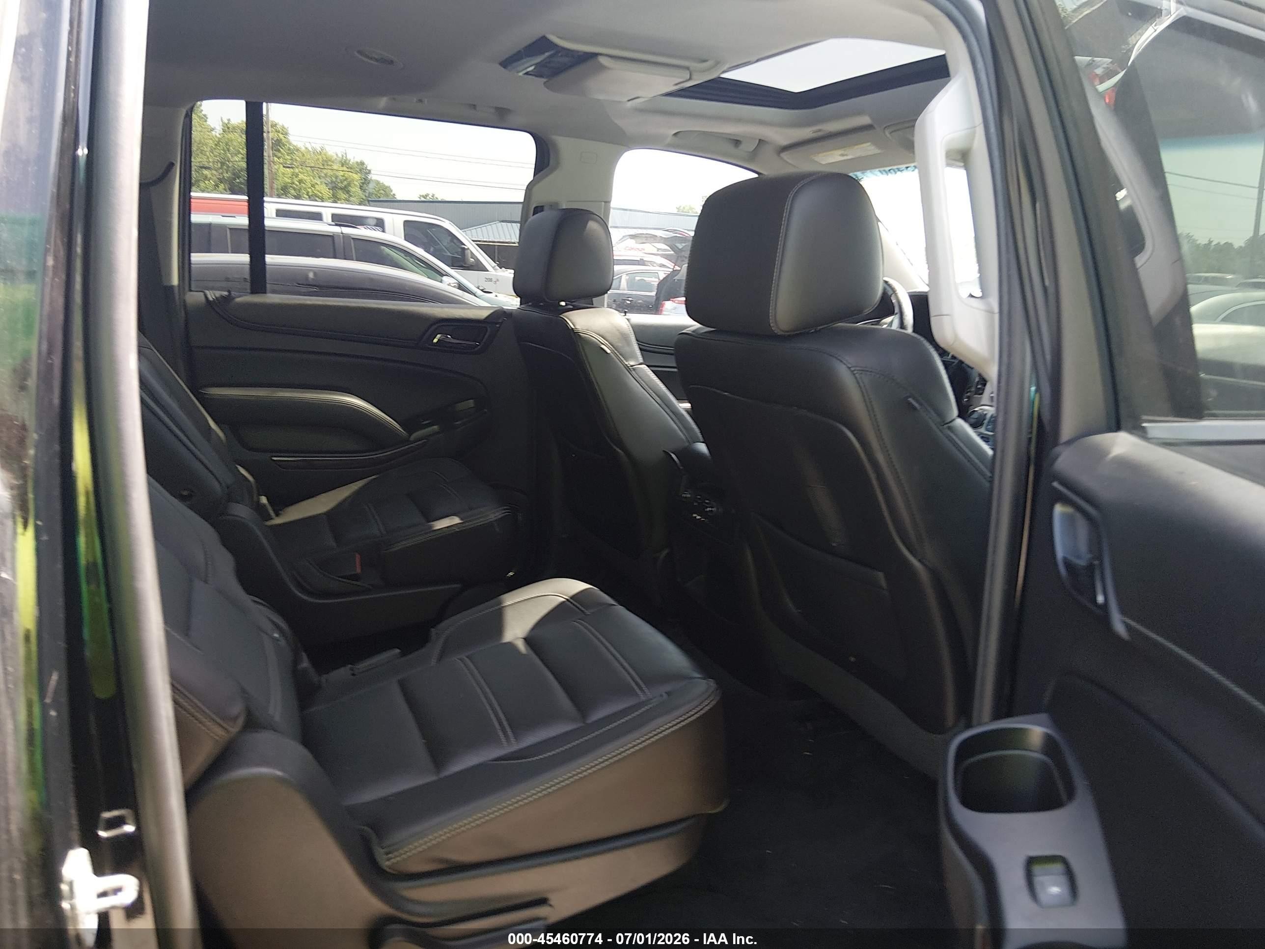 2015 Gmc Yukon Xl 1500 Slt Black vin: 1GKS2HKC7FR123845