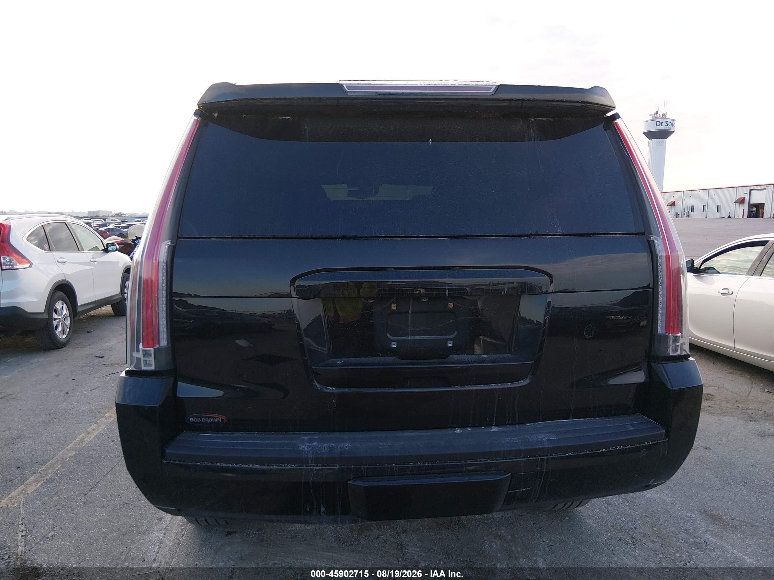 2015 Gmc Yukon Xl 1500 Slt Black vin: 1GKS2HKC7FR571194
