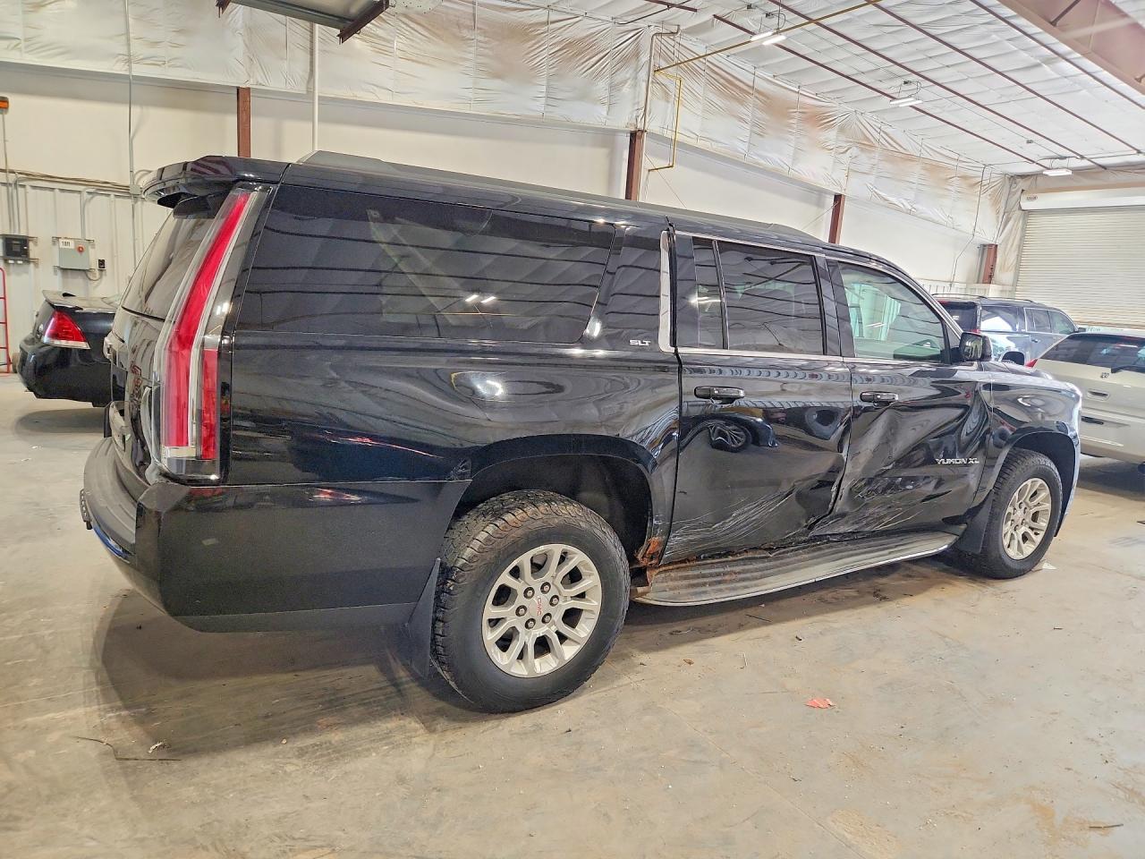 2015 Gmc Yukon Xl K1500 Slt Black vin: 1GKS2HKC7FR575004