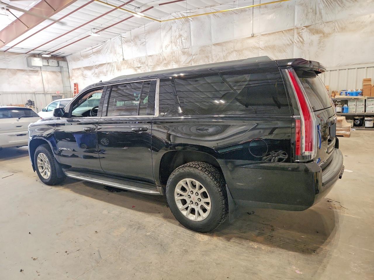 2015 Gmc Yukon Xl K1500 Slt Black vin: 1GKS2HKC7FR575004