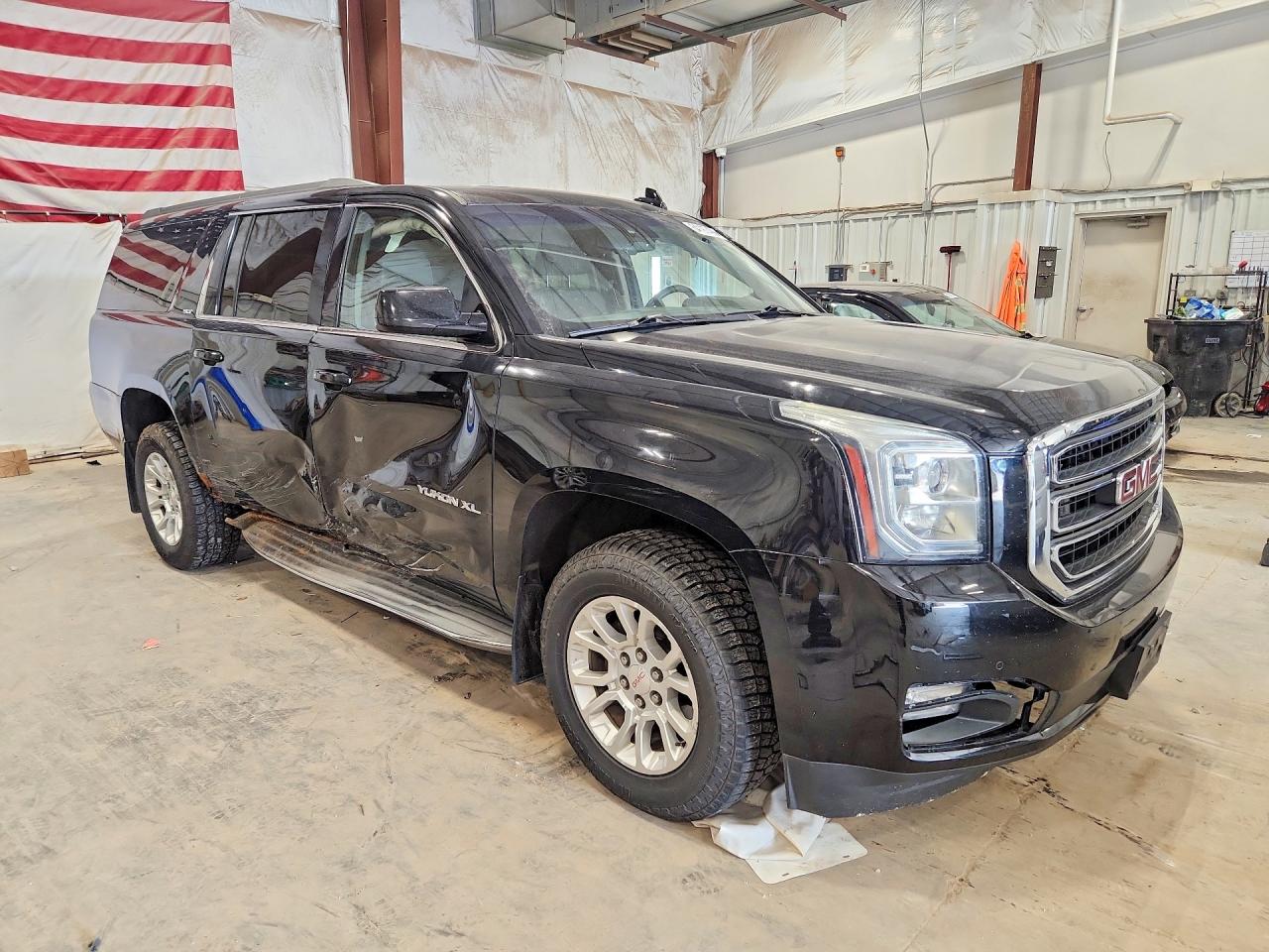 2015 Gmc Yukon Xl K1500 Slt Black vin: 1GKS2HKC7FR575004