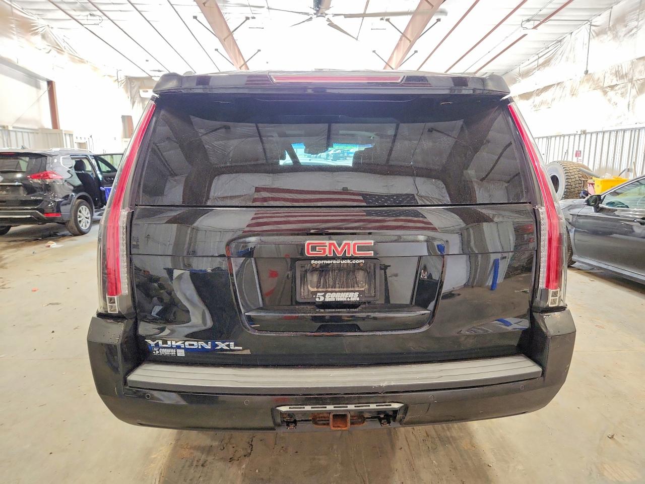 2015 Gmc Yukon Xl K1500 Slt Black vin: 1GKS2HKC7FR575004