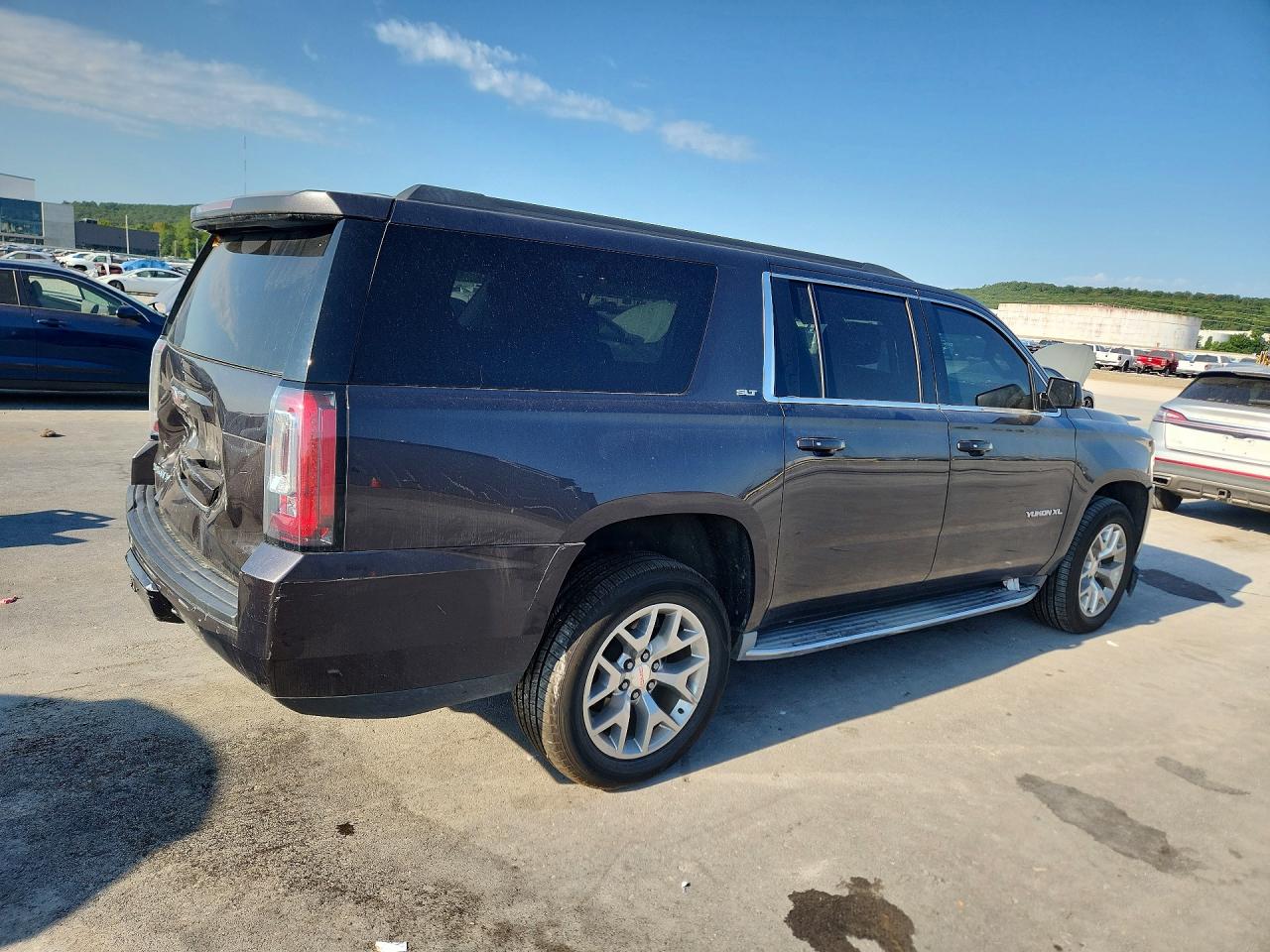 2015 Gmc Yukon Xl K1500 Slt Black vin: 1GKS2HKC9FR203387
