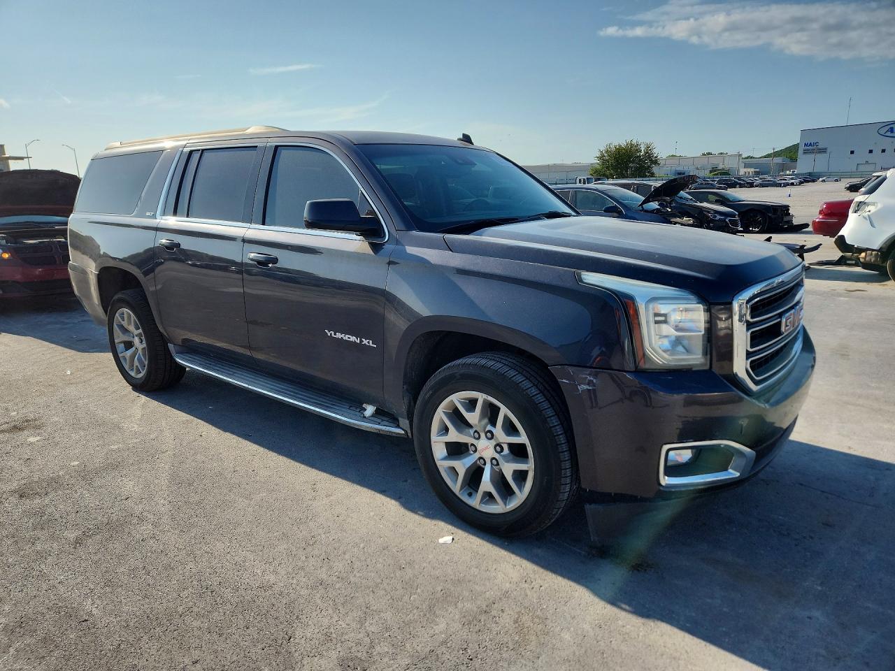 2015 Gmc Yukon Xl K1500 Slt Black vin: 1GKS2HKC9FR203387