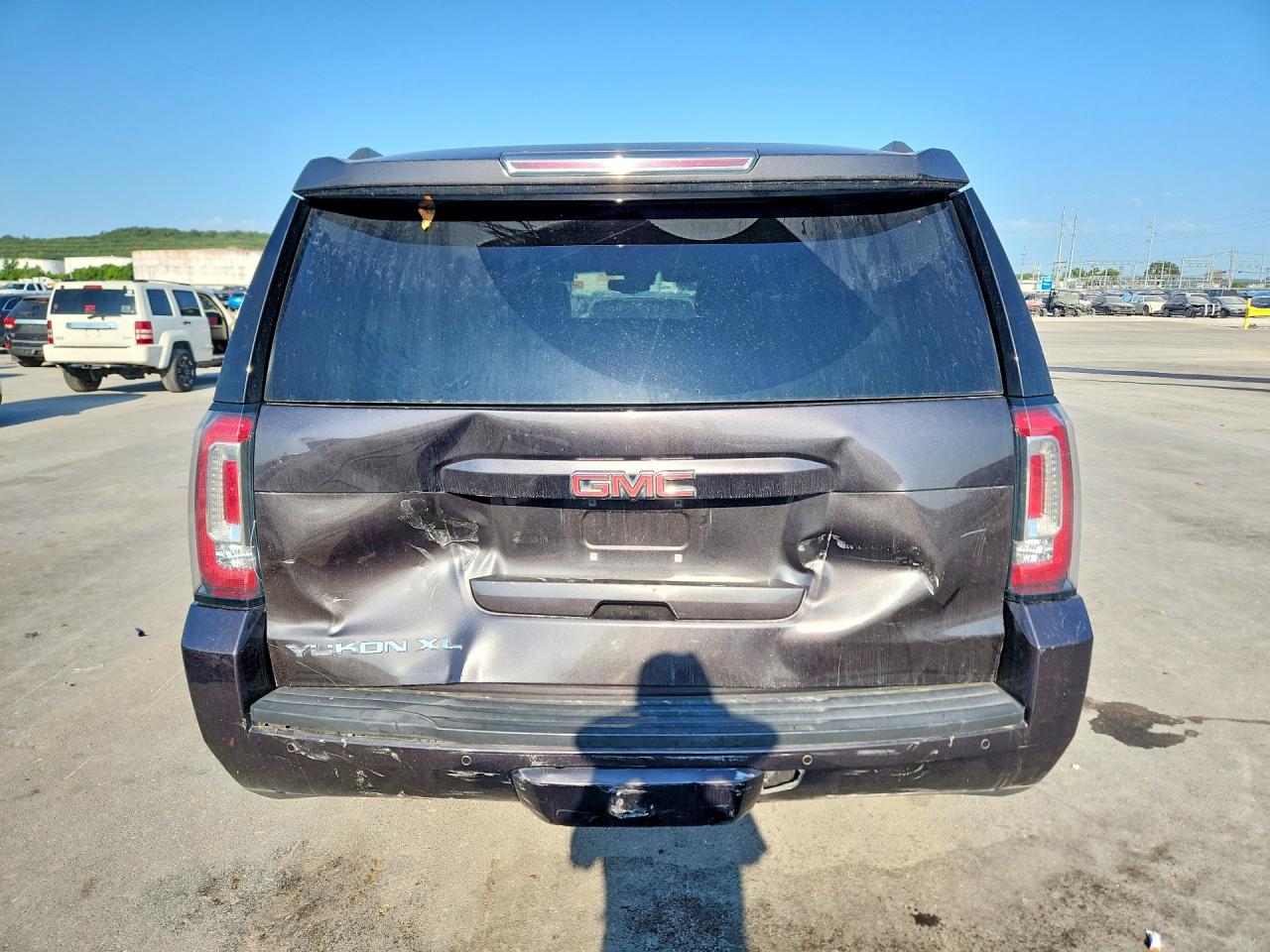 2015 Gmc Yukon Xl K1500 Slt Black vin: 1GKS2HKC9FR203387
