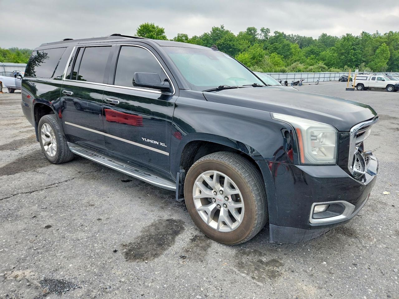 2015 Gmc Yukon Xl K1500 Slt Black vin: 1GKS2HKC9FR234932