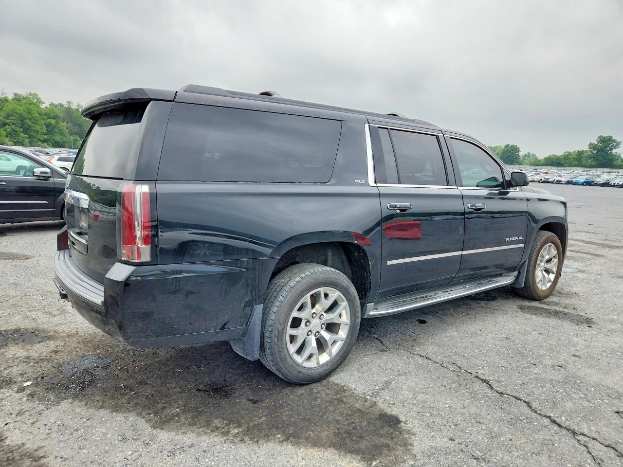 2015 Gmc Yukon Xl K1500 Slt Black vin: 1GKS2HKC9FR234932