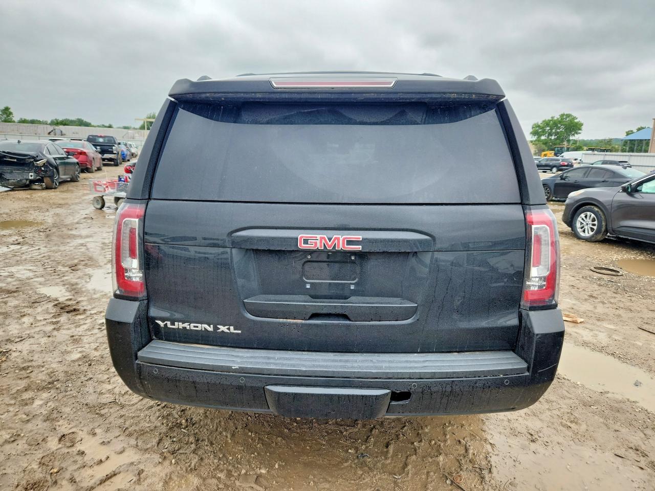 2015 Gmc Yukon Xl K1500 Slt Black vin: 1GKS2HKC9FR674892