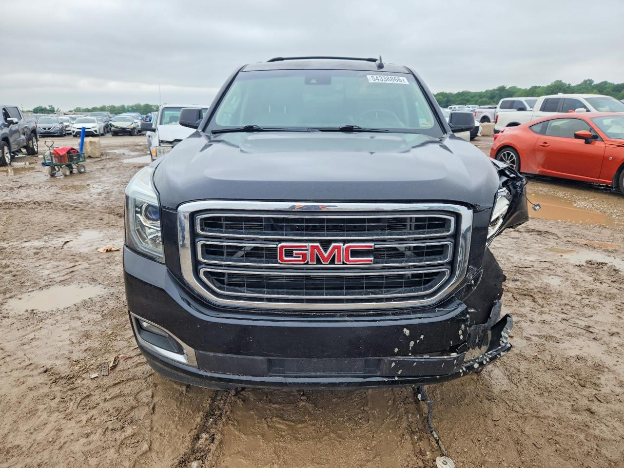 2015 Gmc Yukon Xl K1500 Slt Black vin: 1GKS2HKC9FR674892