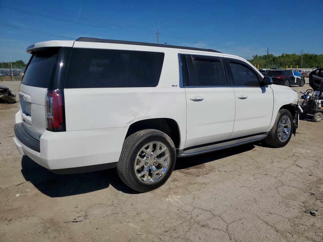 2015 Gmc Yukon Xl K1500 Slt Белый vin: 1GKS2HKCXFR282052