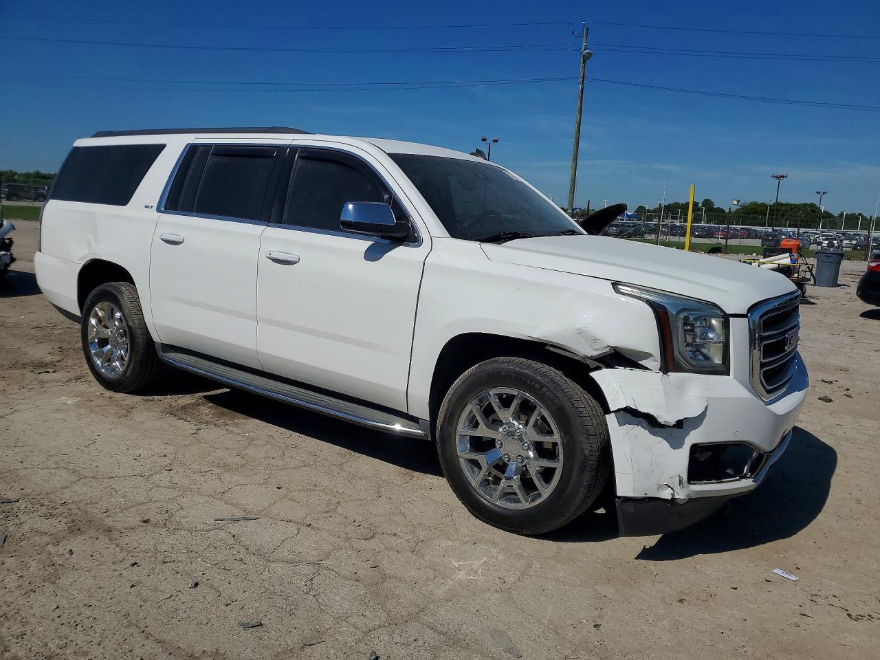 2015 Gmc Yukon Xl K1500 Slt Белый vin: 1GKS2HKCXFR282052