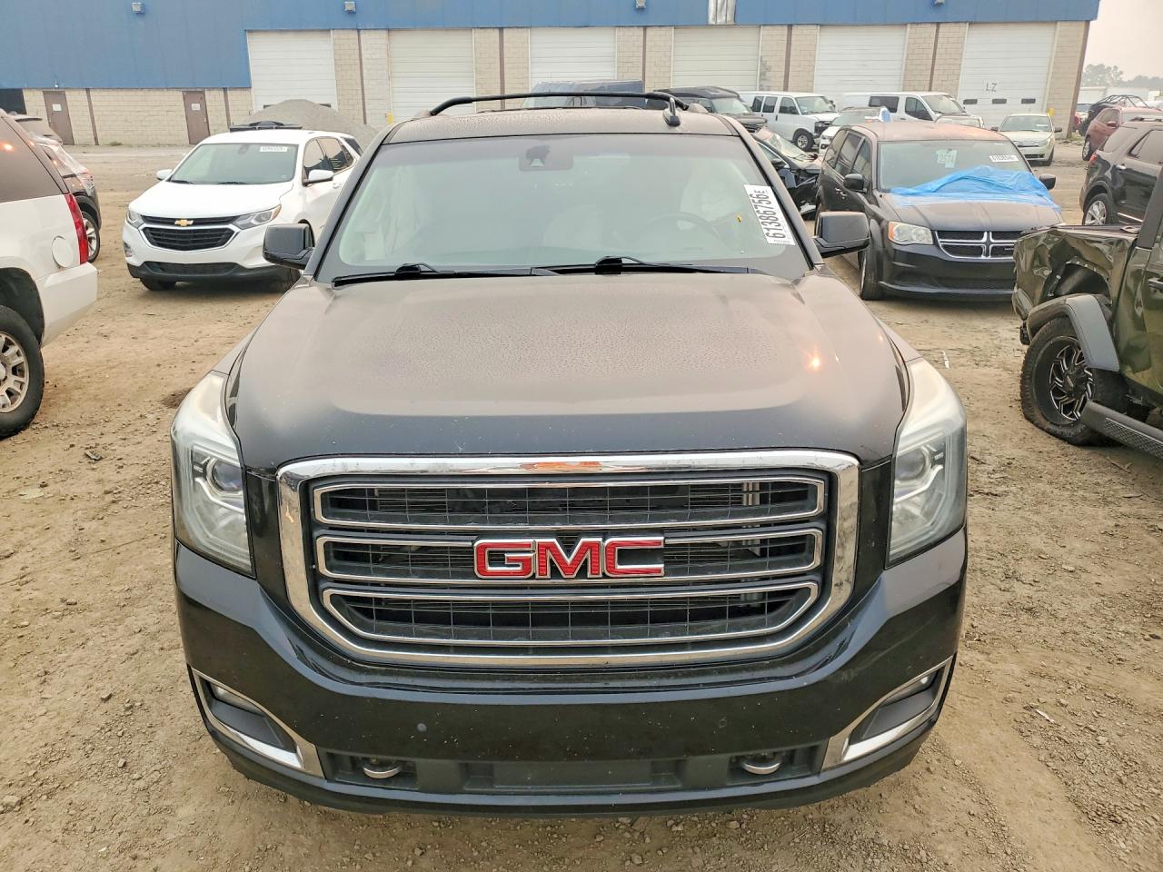 2015 Gmc Yukon Xl K1500 Slt Black vin: 1GKS2HKCXFR567253