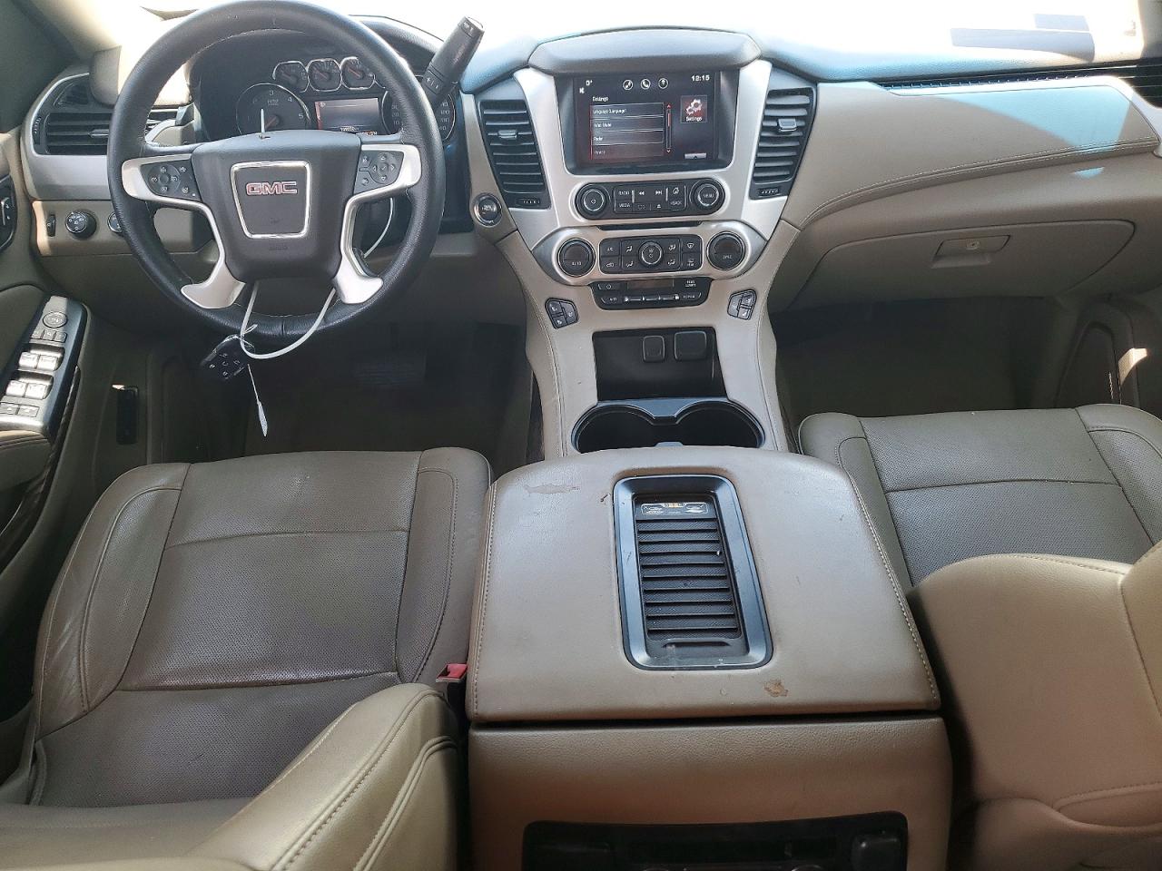 2015 Gmc Yukon Xl K1500 Slt White vin: 1GKS2HKCXFR576972