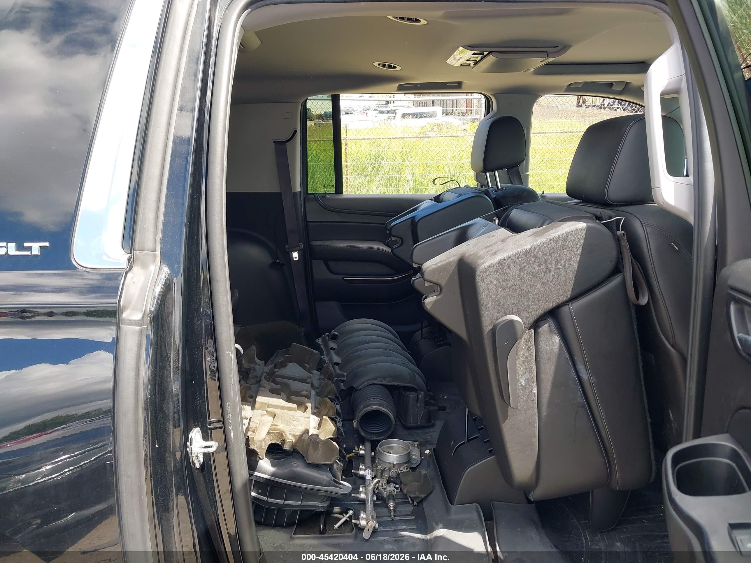2015 Gmc Yukon Xl 1500 Slt Черный vin: 1GKS2HKCXFR699610
