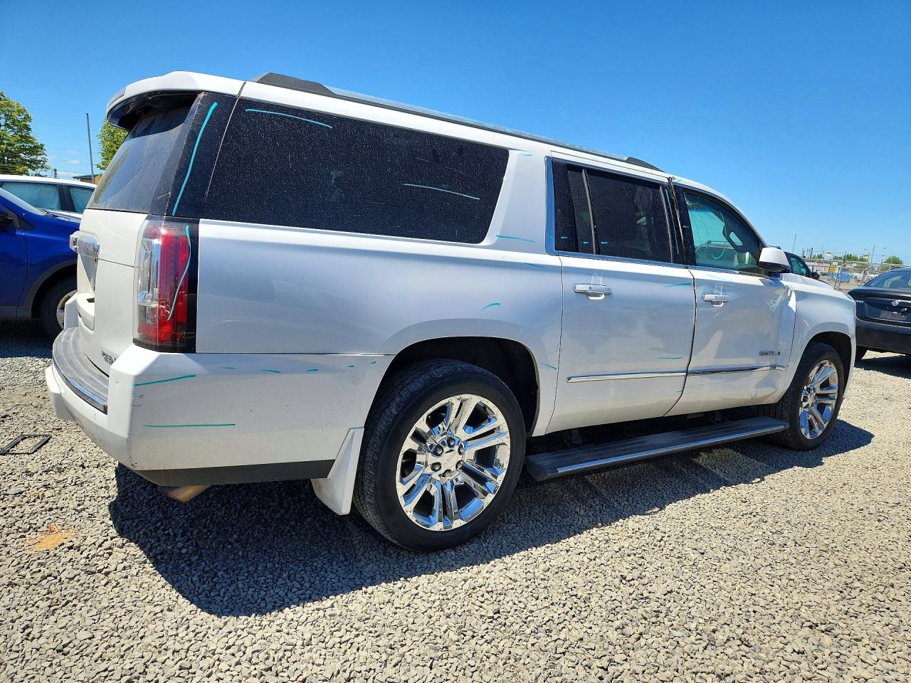 2016 Gmc Yukon Xl Denali White vin: 1GKS2HKJ6GR276118