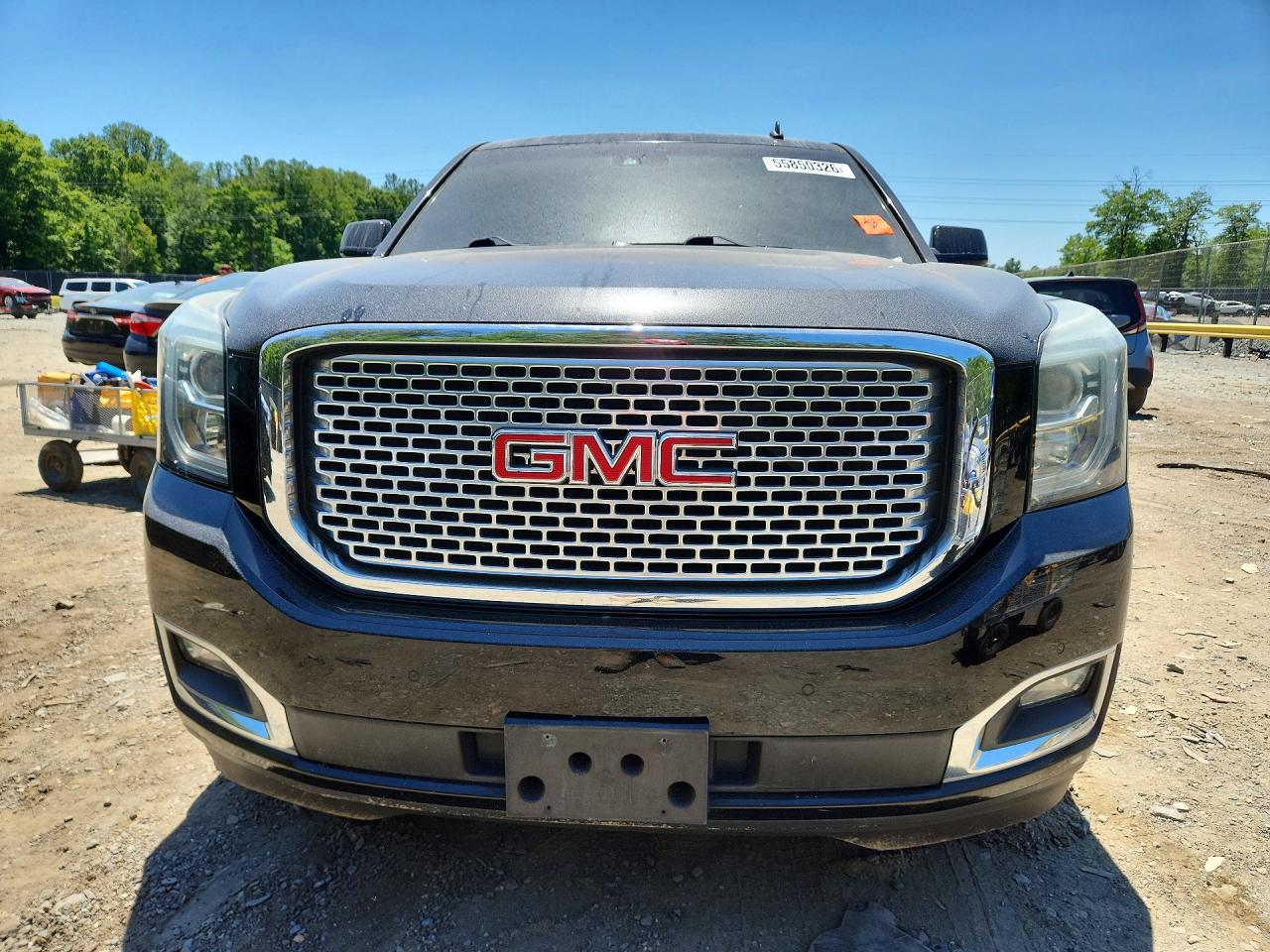 2015 Gmc Yukon Xl Denali Black vin: 1GKS2JKJ0FR167417