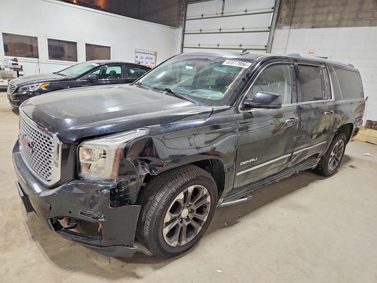 2015 Gmc Yukon Xl Denali Black vin: 1GKS2JKJ0FR298749
