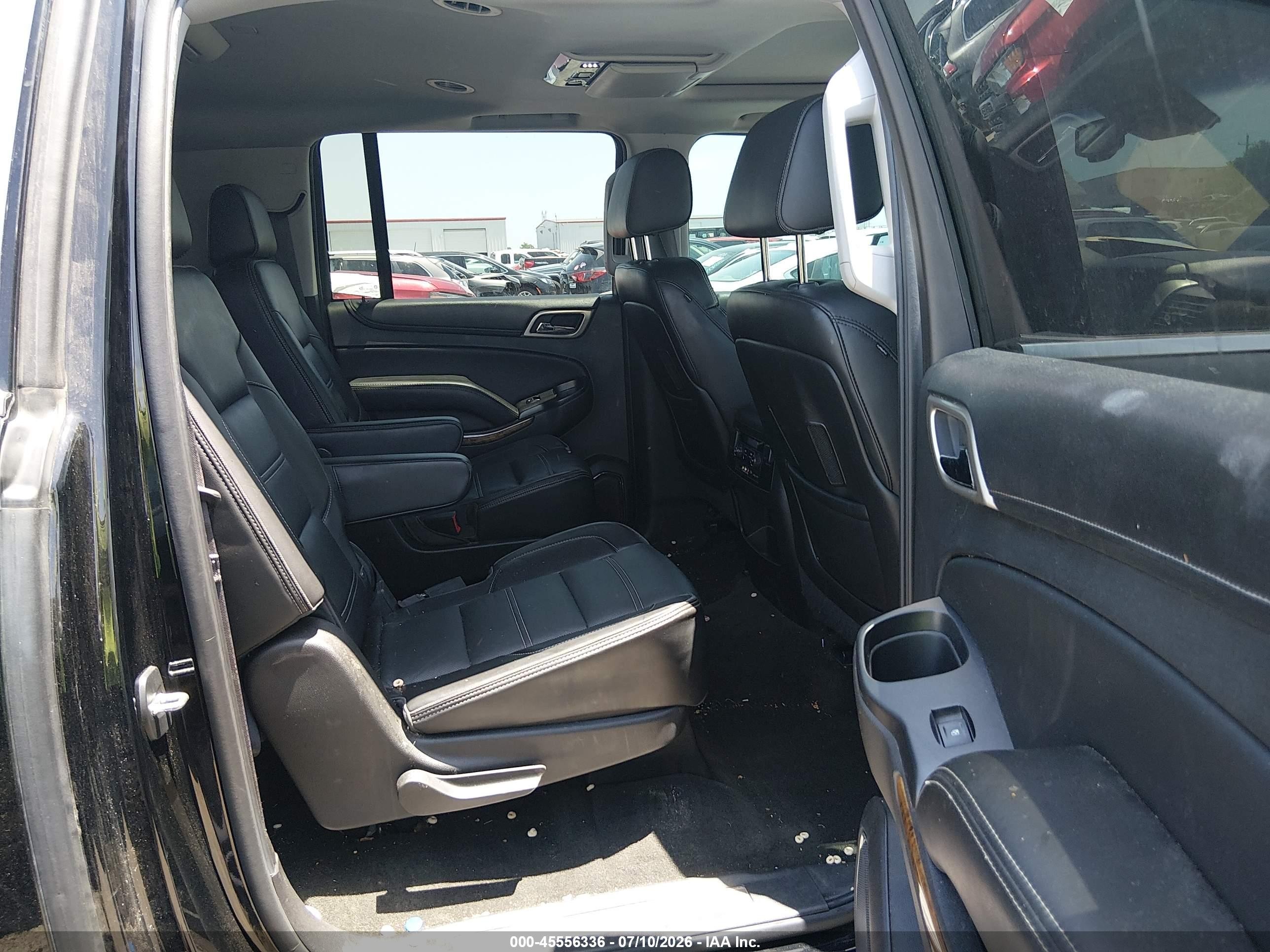 2015 Gmc Yukon Xl 1500 Denali Черный vin: 1GKS2JKJ0FR568322