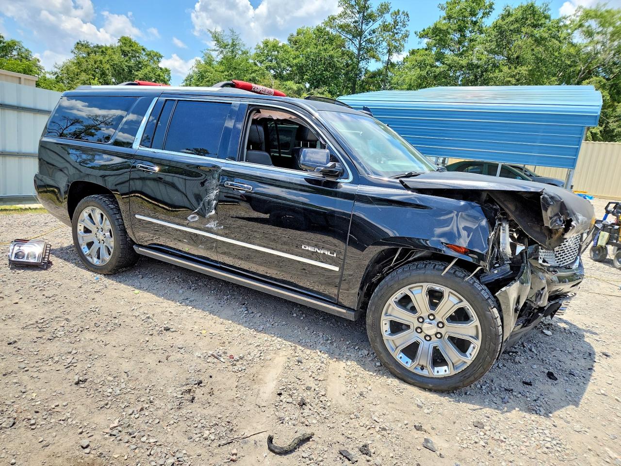 2015 Gmc Yukon Xl Denali Black vin: 1GKS2JKJ0FR660093