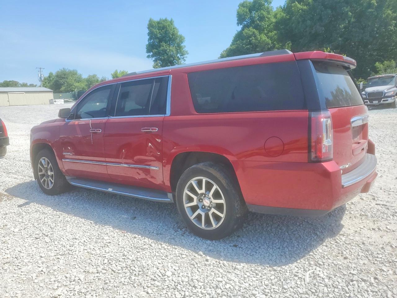 2015 Gmc Yukon Xl Denali Red vin: 1GKS2JKJ2FR289471