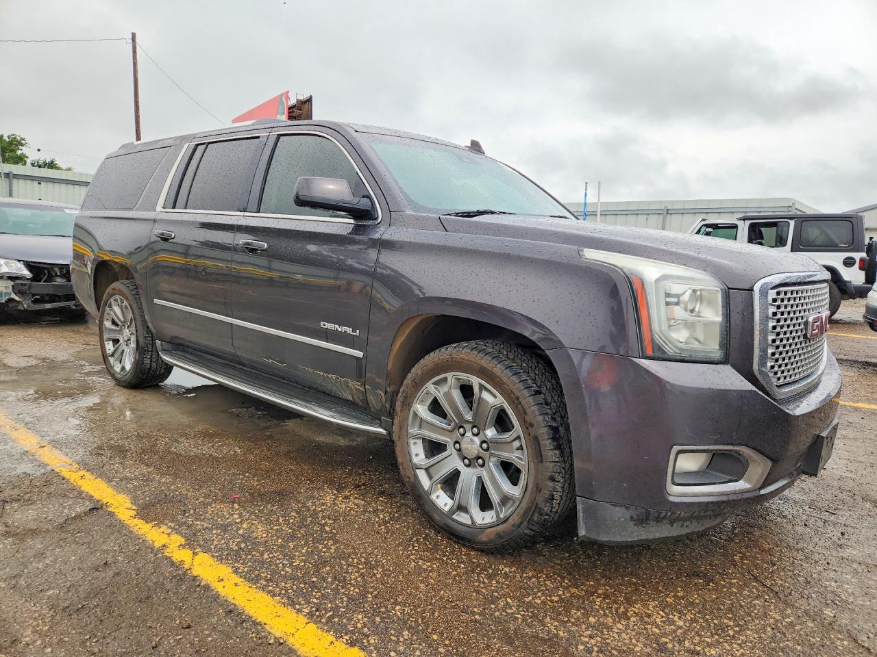 2015 Gmc Yukon Xl Denali Черный vin: 1GKS2JKJ2FR627127