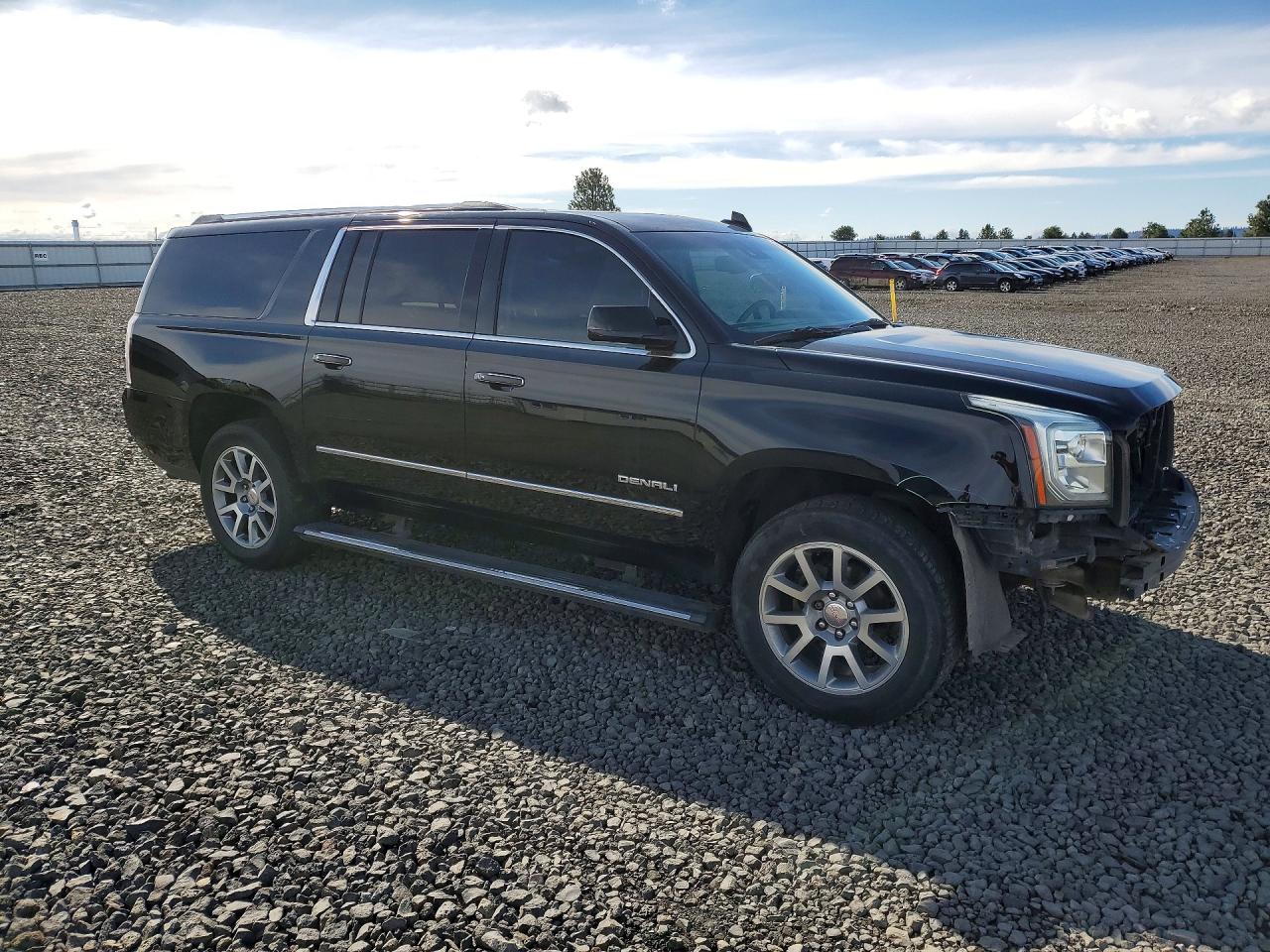 2015 Gmc Yukon Xl Denali Черный vin: 1GKS2JKJ3FR695727