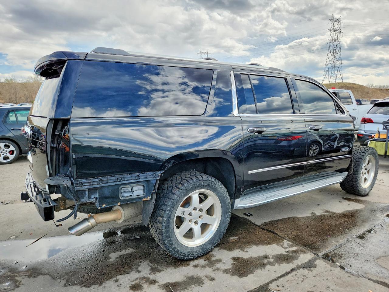 2015 Gmc Yukon Xl Denali Black vin: 1GKS2JKJ5FR200069