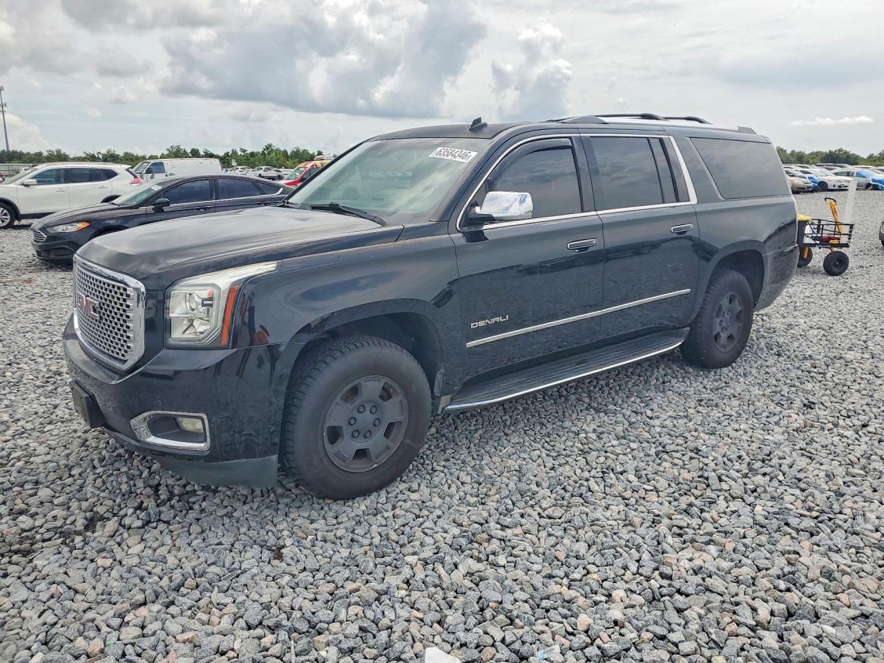 2015 Gmc Yukon Xl Denali Черный vin: 1GKS2JKJ5FR227899