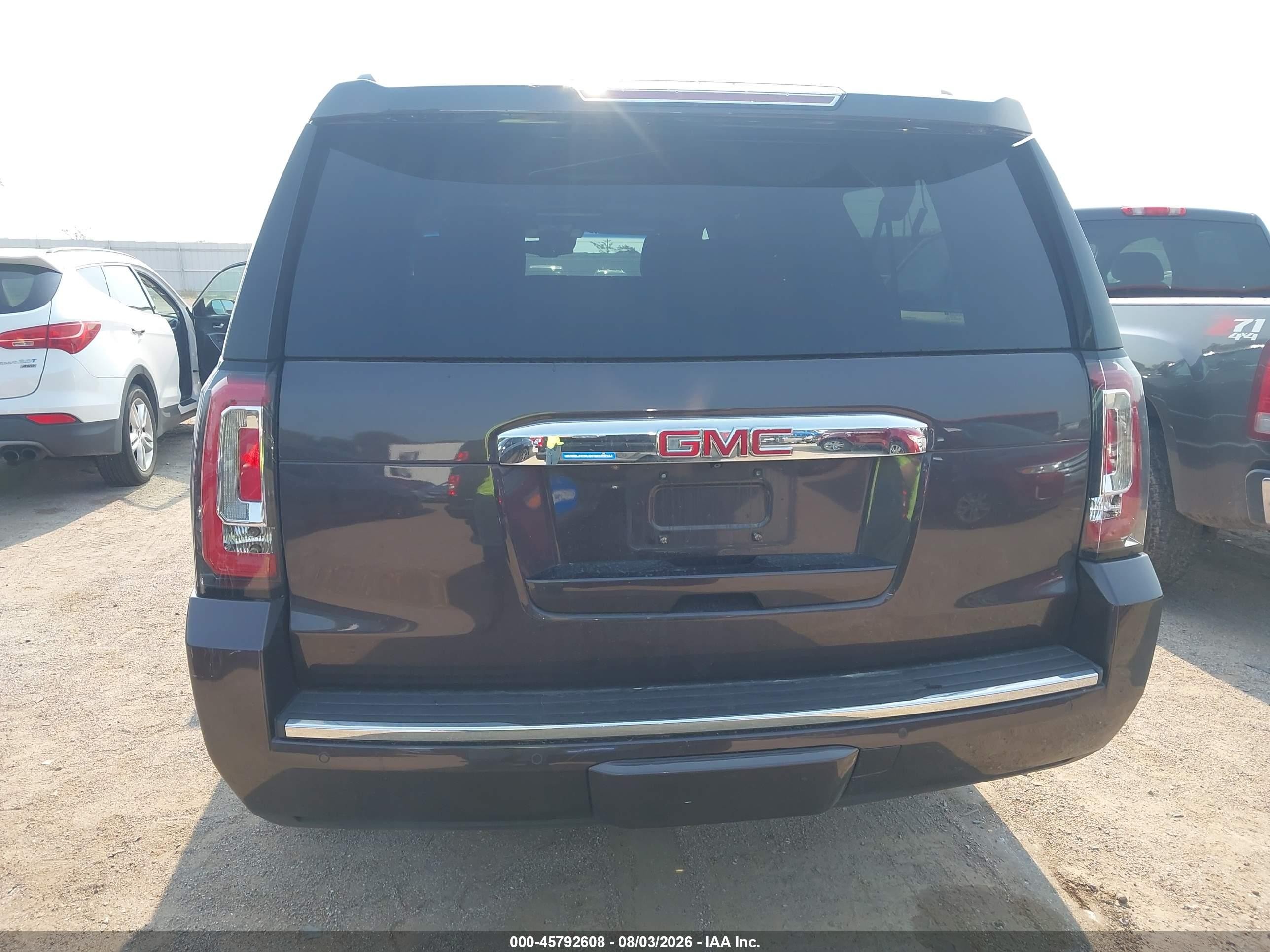 2015 Gmc Yukon Xl 1500 Denali Black vin: 1GKS2JKJ5FR280120