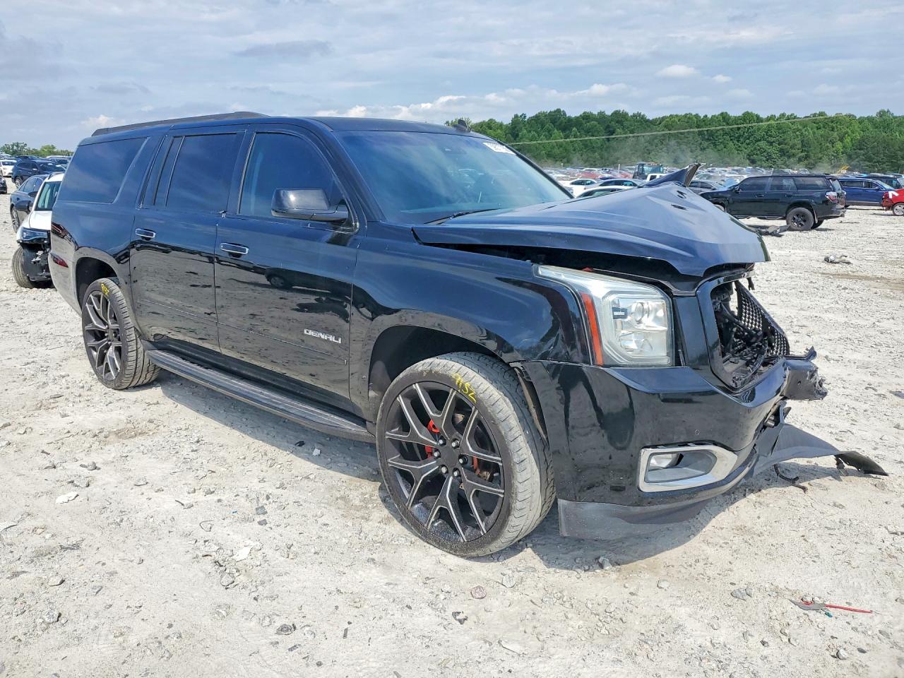 2015 Gmc Yukon Xl Denali Black vin: 1GKS2JKJ7FR290499