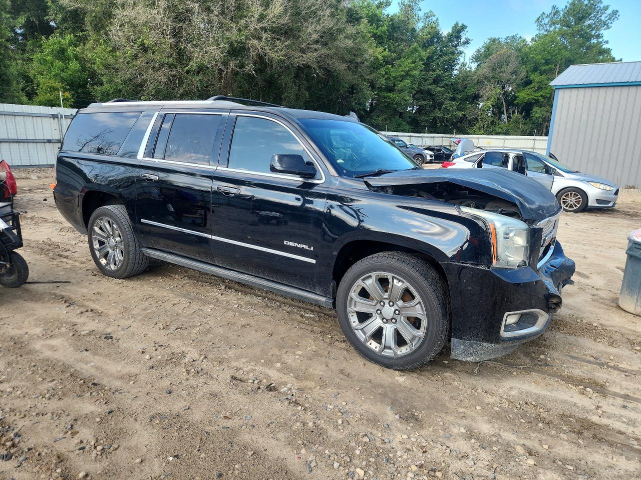 2015 Gmc Yukon Xl Denali Black vin: 1GKS2JKJ8FR635815
