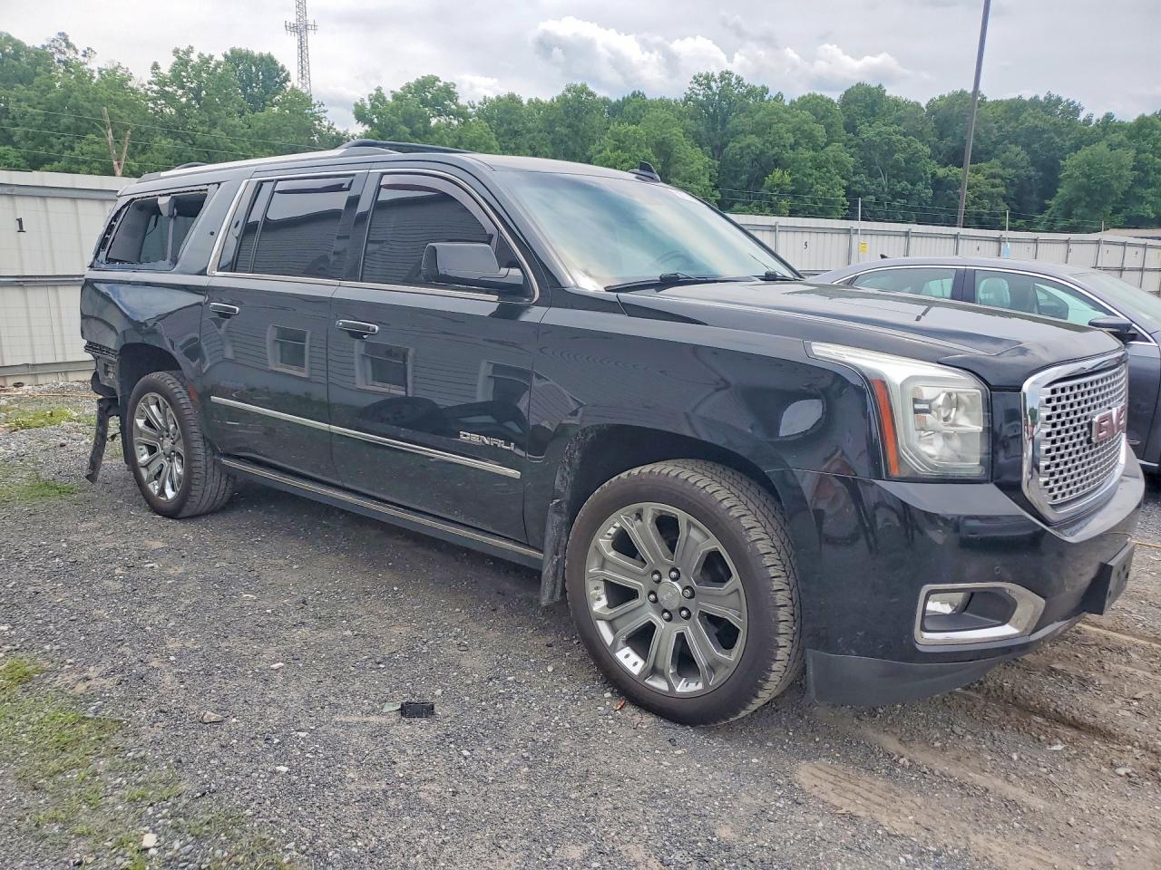 2015 Gmc Yukon Xl Denali Черный vin: 1GKS2JKJ8FR652467
