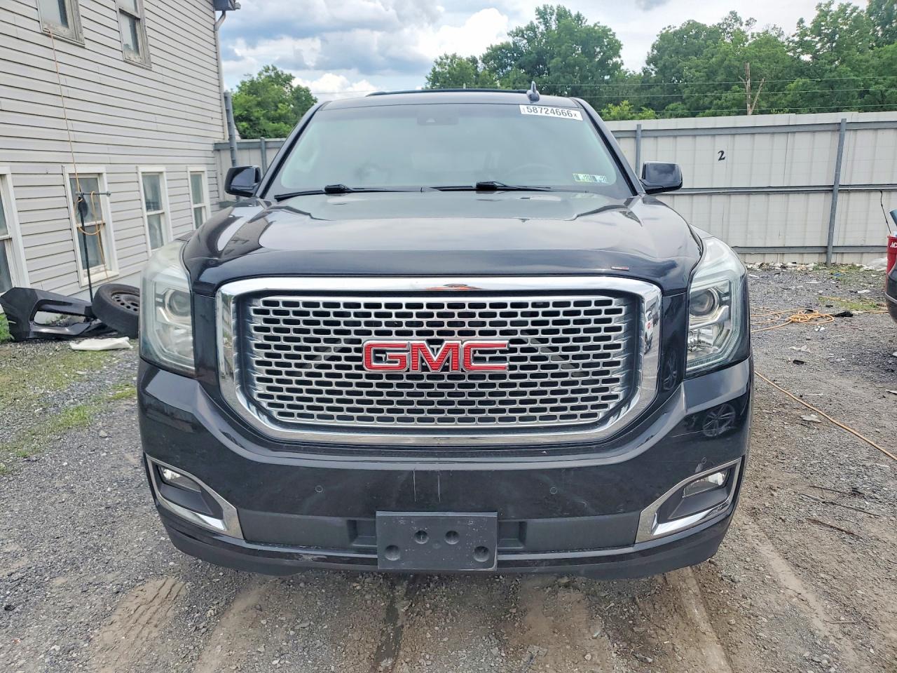 2015 Gmc Yukon Xl Denali Черный vin: 1GKS2JKJ8FR652467