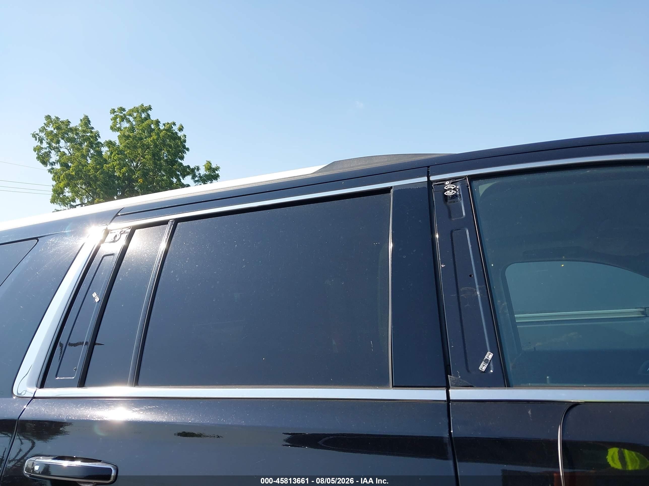 2015 Gmc Yukon Xl 1500 Denali Black vin: 1GKS2JKJXFR154349