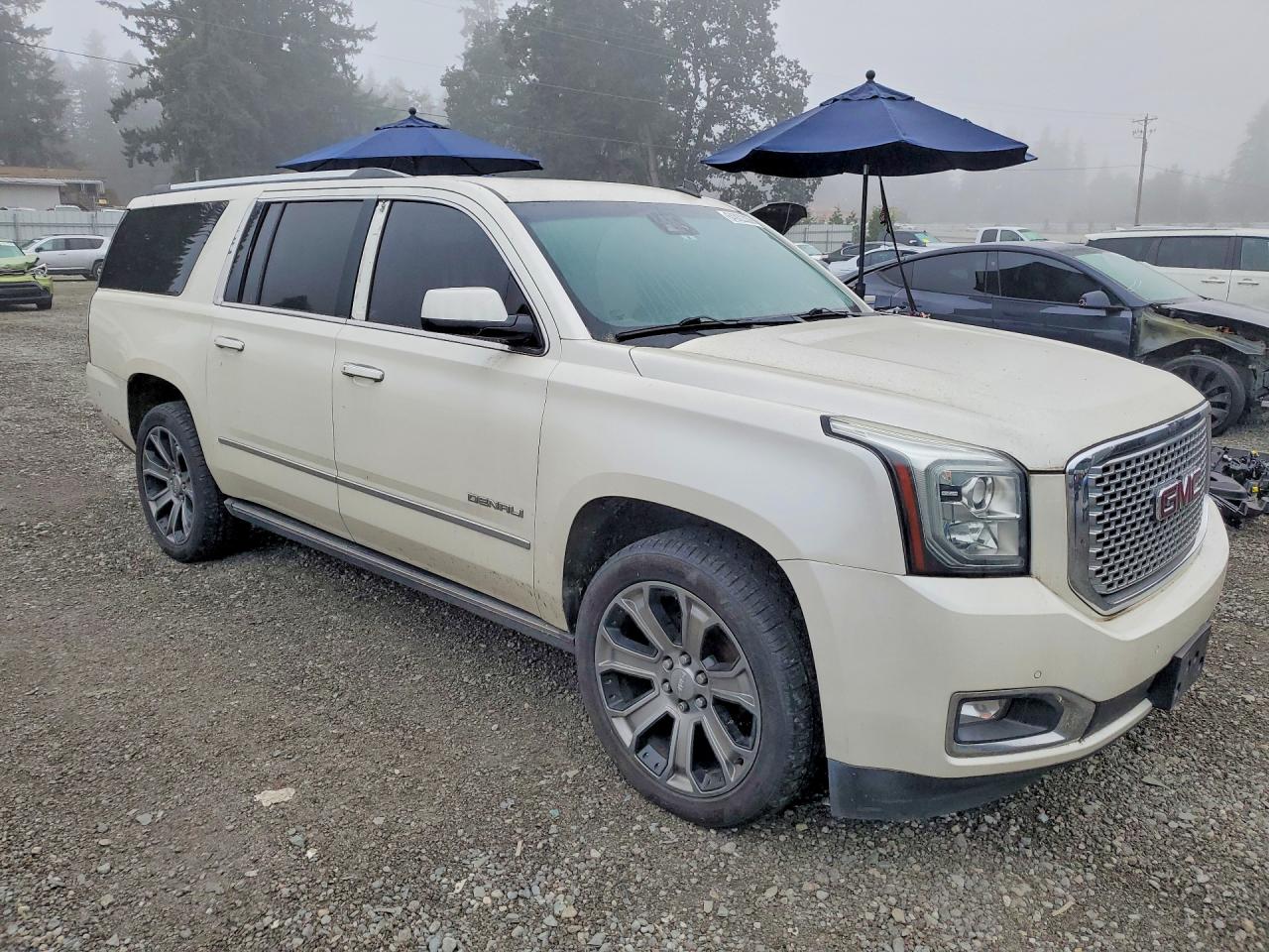 2015 Gmc Yukon Xl Denali Белый vin: 1GKS2JKJXFR170177