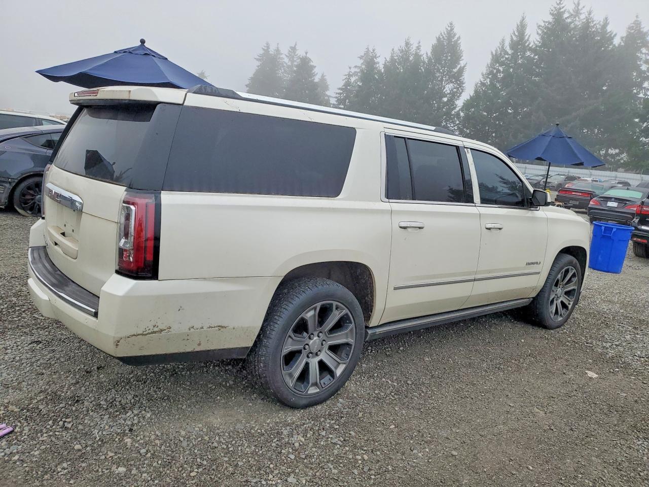 2015 Gmc Yukon Xl Denali Белый vin: 1GKS2JKJXFR170177