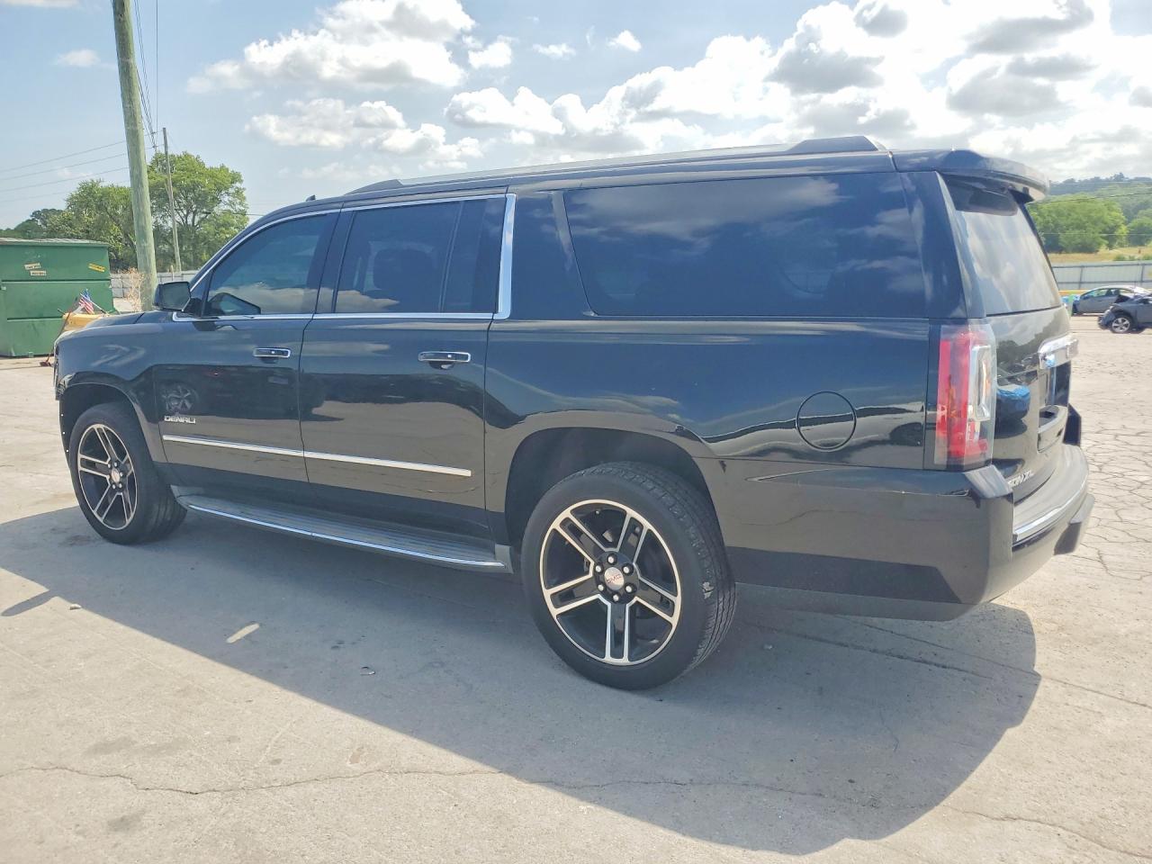 2015 Gmc Yukon Xl Denali Black vin: 1GKS2JKJXFR577187