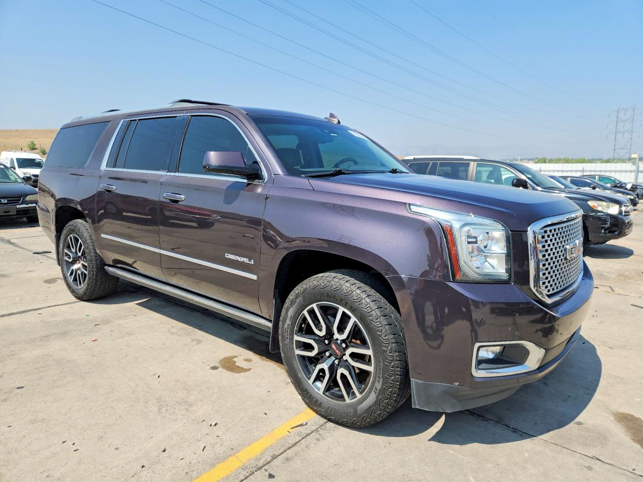 2015 Gmc Yukon Xl Denali Фиолетовый vin: 1GKS2JKJXFR610446